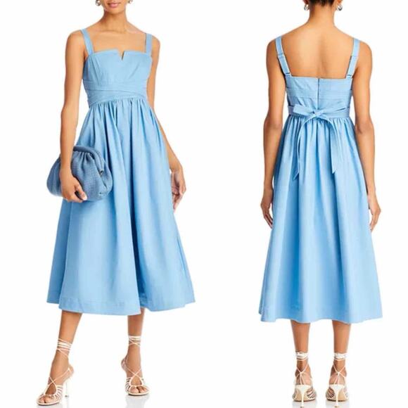 Cinq à Sept Cornelia Denim Sundress in Blissful
Blue Size 6 - Picture 8 of 13